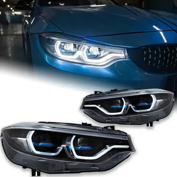 Car Styling Head Lamp for BMW F32 LED Headlight Laser Design F36 F80 F33 DRL 425I 428I 430I 435I Dynamic Signal Automotive