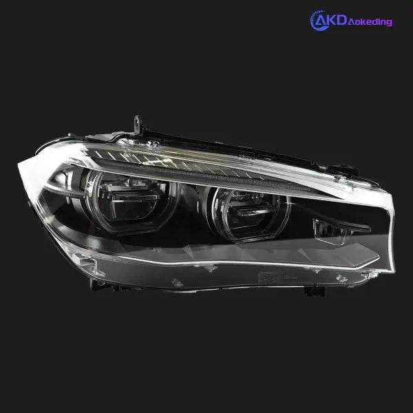 Car Styling Head Lamp for BMW X5 F15 Headlights 2014-2018 X6 Angel Eye Headlight LED DRL Signal Lamp Automotive