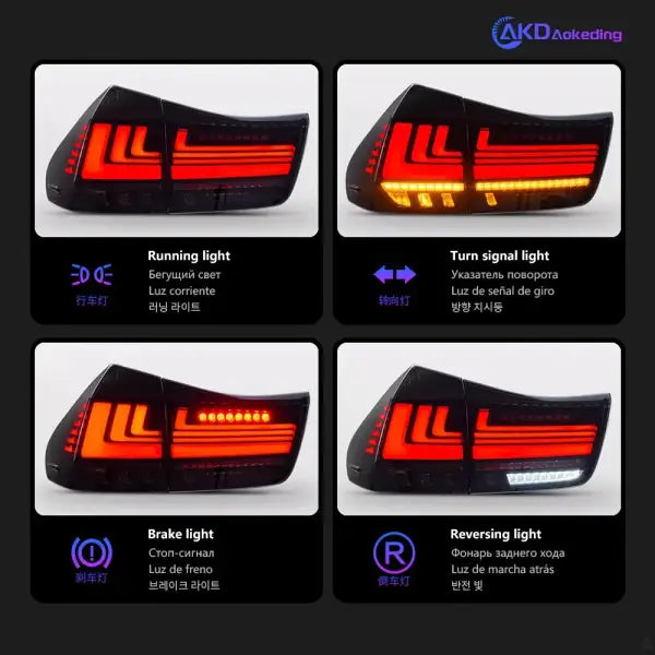 Car Styling for Lexus RX RX300 RX350 RX400 Tail Lights