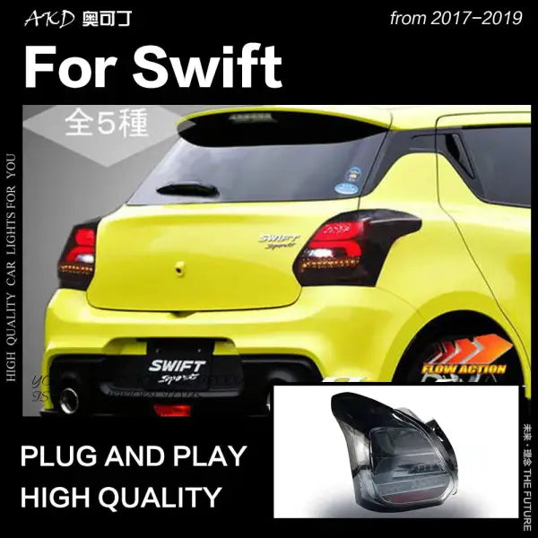 Suzuki Swift Tail Light 2017-2019 Swift Sport LED Tail Lamp LED DRL Signal Brake Reverse