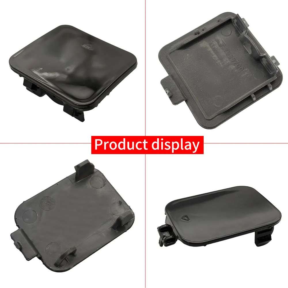 Car Craft Compatible With Bmw 5 Series E60 2003-2009 Rear Bumper Tow Hook Towing Tochan Trailer Cover 51117111787 Model A Unpainted CC-8096 - CAR CRAFT INDIA
