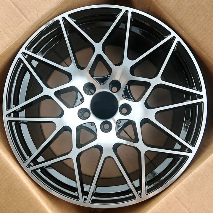 Car Craft Compatible With Bww 2 3 5 6 7 Series F44 F30 G20 F10 G30 G60 F12 G32 F02 G12 G70 X3 X4 X5 X6 X7 Z4 F25 G01 G03 G08 F15 F16 G05 G06 G07 G29 Forged Alloy Wheel Macwheel Rim M5 Style 22 Inch 1PC - CAR CRAFT INDIA