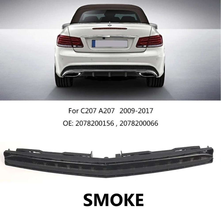 Car Craft Compatible With Mercedes Benz E Class C207 A207 W207 2009-2017 Rear Trunk Brake Stop Light 2078200156 2078200066 Smoke - CAR CRAFT INDIA