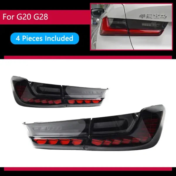 BMW G20 LED Tail Light 2019-2021 G28 Tail Lamp Rear Stop 320I 325I 330I GTS DRL Dynamic Signal