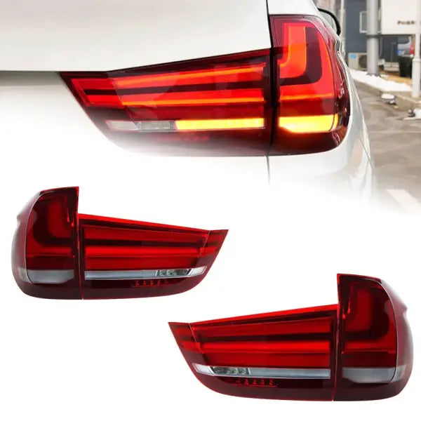 BMW X5 Tail Lights 2014-2018 E70 LED Tail Lamp DRL Signal