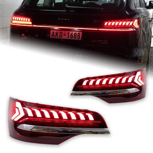 Taillight for Audi Q7 2006-2015 Tail Lights with Sequential