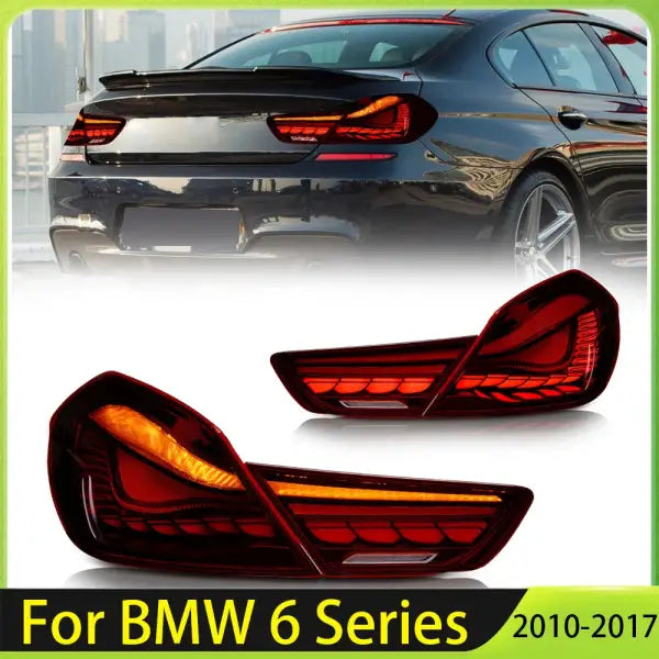 Taillights for BMW 6-Series F06 F12 F13 2010-2017 LED Tail Light Modified M6 LED Styling Tail Lamp Assembly Brake Signal