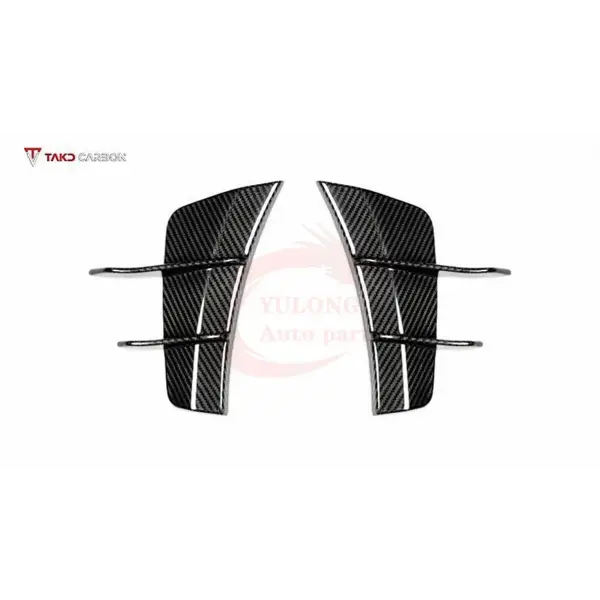 Takd Ste Dry Carbon Fiber Front Lip Side Skirt Rear Diffuser Rear Spoiler Mirror for Mercedes W205 C43 AMG Four-Door Body Kit