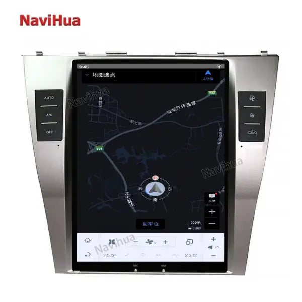 for Tesla Screen Android 9 4G Car GPS Navigation for Toyota for Camry 2008 2009 2010 Car DVD Player Car Stereo Radio