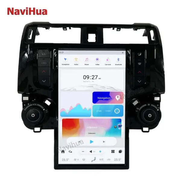 Tesla Screen Android Navigation GPS for Toyota 4Runner 2010-2020 Car DVD Player Android Head Unit Screen