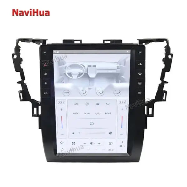 Tesla Style 13 Inch Large Screen Android 11 Car DVD Player 8 Core CPU with GPS Navigation Stereo and BT Connection