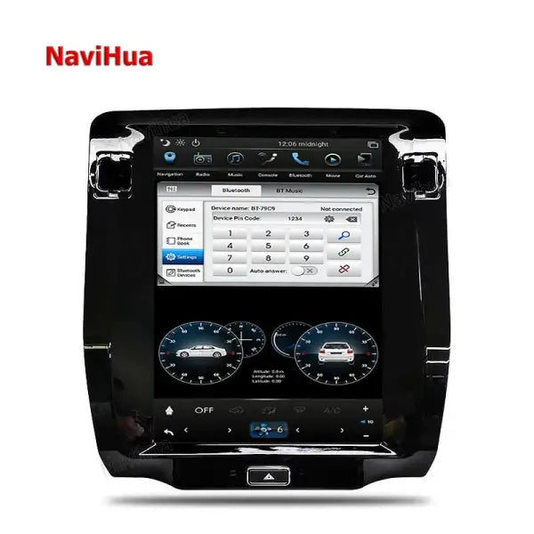 Tesla Vertical Screen Car DVD Player Stereo Radio Video System Navigation & Gps for Maserati Quattroporte