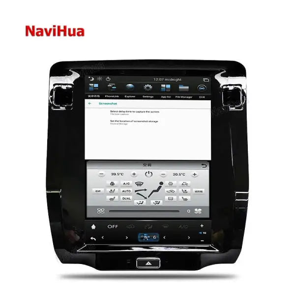 Tesla Vertical Screen Car DVD Player Stereo Radio Video System Navigation & Gps for Maserati Quattroporte