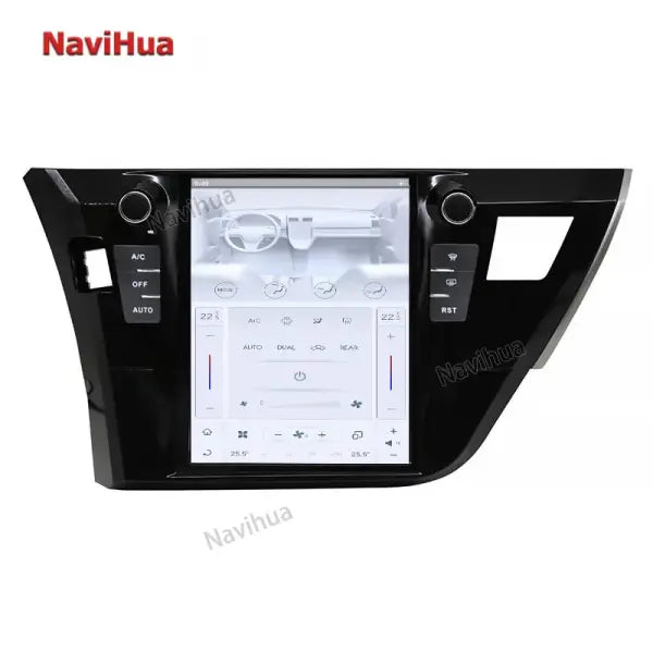 Tesla Vertical Screen Car Multimedia Player Android 11 10.4 Inch Touch Screen for Toyota Corolla 2012-2016