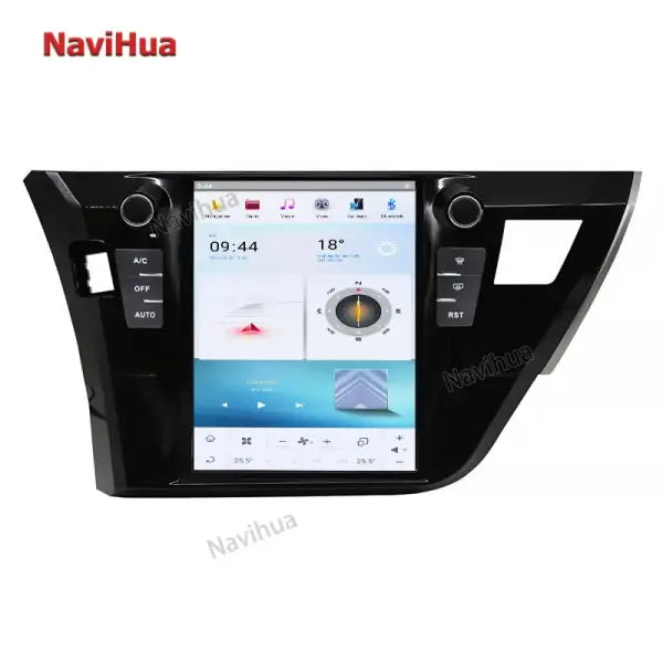 Tesla Vertical Screen Car Multimedia Player Android 11 10.4 Inch Touch Screen for Toyota Corolla 2012-2016