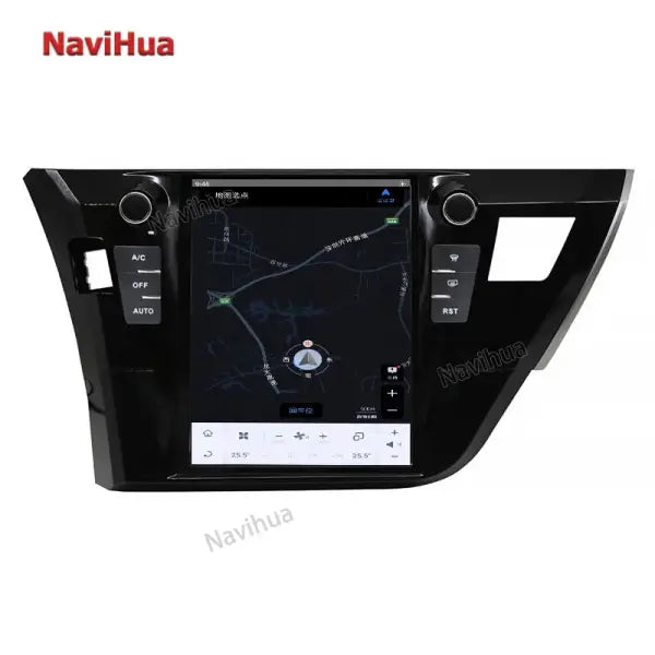 Tesla Vertical Screen Car Multimedia Player Android 11 10.4 Inch Touch Screen for Toyota Corolla 2012-2016