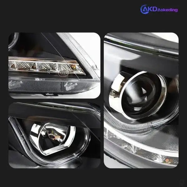 Tiguan Headlights 2007-2012 Tiguan LED Headlight LED DRL