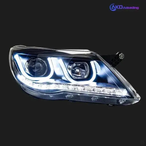 Tiguan Headlights 2007-2012 Tiguan LED Headlight LED DRL