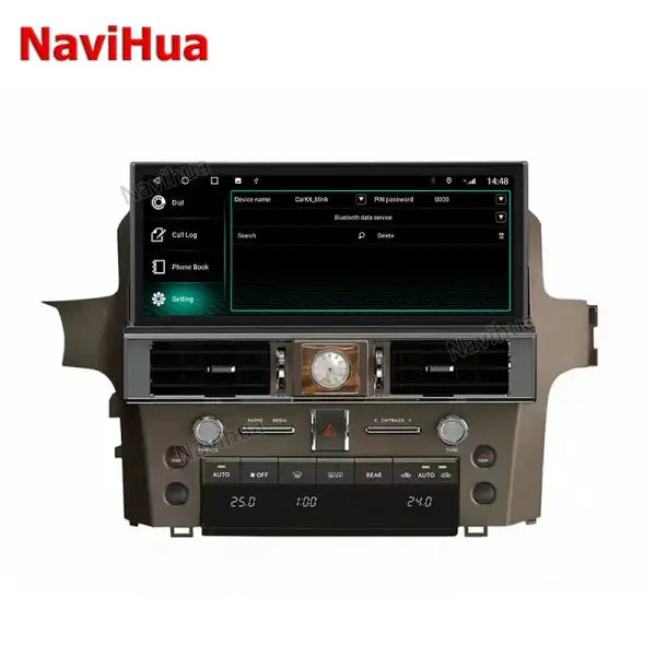 Top Radio Android Still Cool Touch Screen Stereo Double Din Car DVD Player GPS Navigation for Lexus Gx460