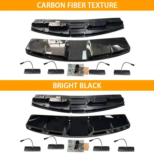 Top Roof Light Pod for Land Rover Defender 2020 2021 Front Roof Spoiler with DRL Light Lamp Led Bar Car Body Parts Modification