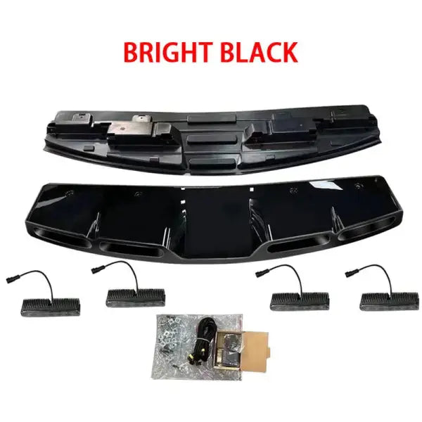 Top Roof Light Pod for Land Rover Defender 2020 2021 Front Roof Spoiler with DRL Light Lamp Led Bar Car Body Parts Modification