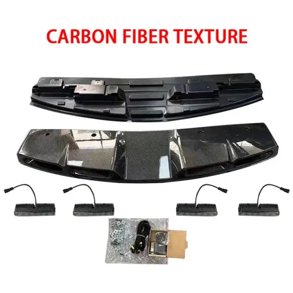 Top Roof Light Pod for Land Rover Defender 2020 2021 Front Roof Spoiler with DRL Light Lamp Led Bar Car Body Parts Modification