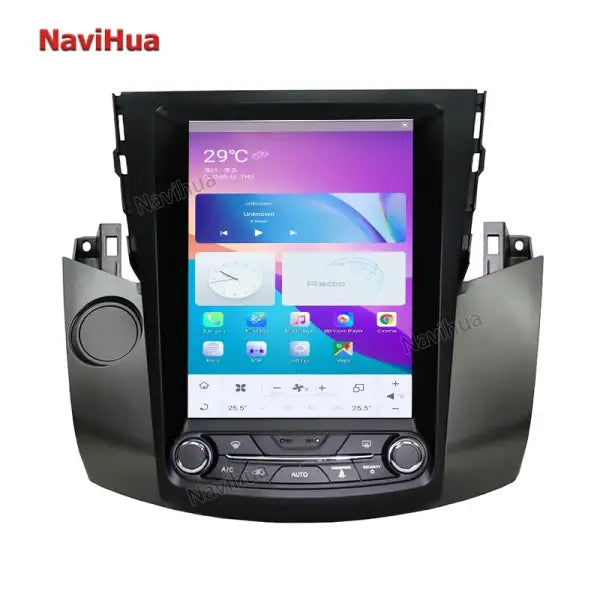 Touch Screen 10.4 Inch Android Radio Video Car DVD Player Car Stereo GPS Navigation Autoradio for Toyota RAV4 2003-2009
