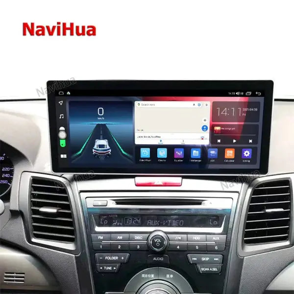 Touch Screen Android 10 Car Radio Audio Stereo Receiver for Honda Acura MDX GPS Navigation 2 Din Carplay Car DVD Player