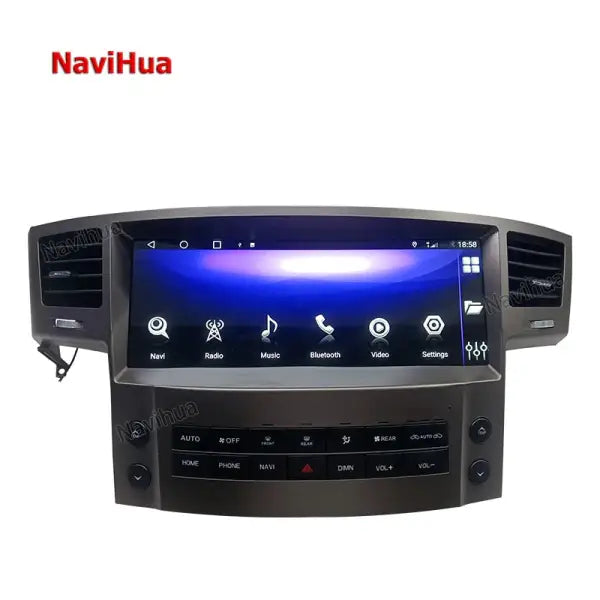 Touch Screen Android Car DVD Player 12.3 Inch Car GPS Navigation Multimedia System for Lexus LX570 2007-2015