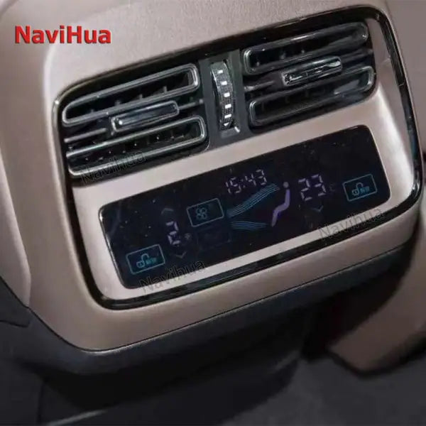 Touch Screen Digital Ac Control Panel Air Conditioning Rear Seat AC Screen for BYD Han Frame Control Panel Ac Crv 2007