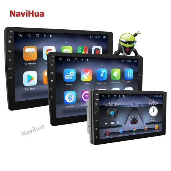 Touch Screen GPS Navigation Center Control DVD 2 Din 10 Inch TS7 Android Universal Car Stereo Radio Video Multimedia