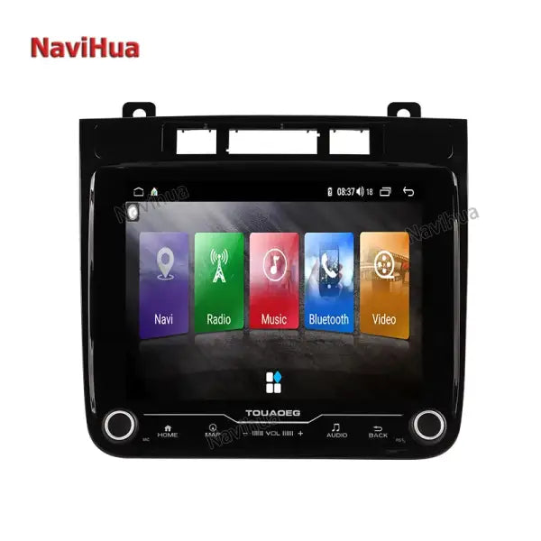 Touch Screen GPS Navigation Multimedia System Android Car Radio Dvd Video Player for VW Touareg 2011- 2017 Auto Carplay