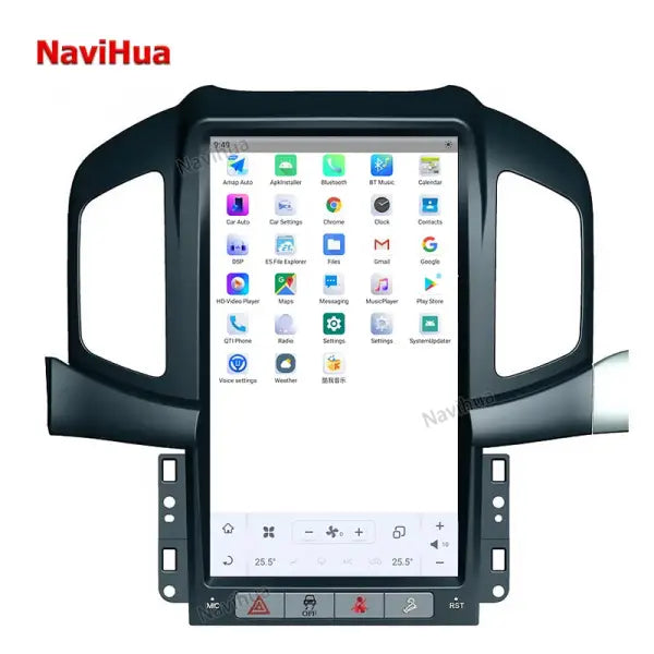 Touch Screen Vertical 13.6 Inch Large Screen Android GPS Navigation Car DVD Player Radio for Chevrolet Captiva 2013-2017