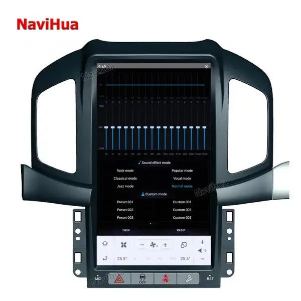 Touch Screen Vertical 13.6 Inch Large Screen Android GPS Navigation Car DVD Player Radio for Chevrolet Captiva 2013-2017