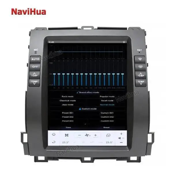 Touch Vertical Screen Car DVD Player Android 12.1 Inch Car