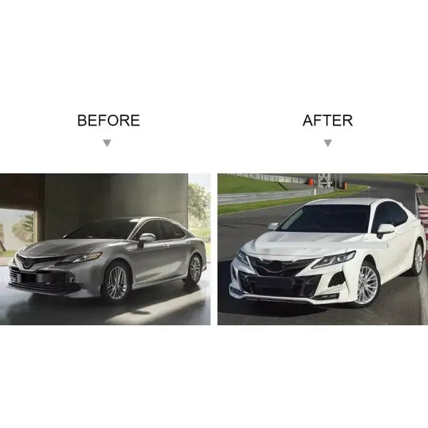 Toyota Camry 2018-2023 Upgraded Khan-Style Front Bumper