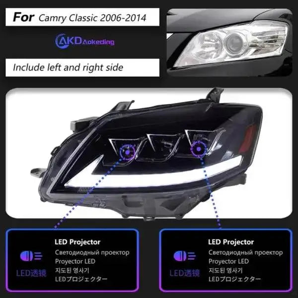 Toyota Camry Classic LED Headlight 2006-2014 Camry LED DRL