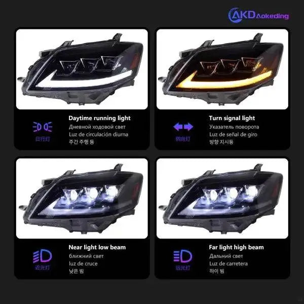 Toyota Camry Classic LED Headlight 2006-2014 Camry LED DRL