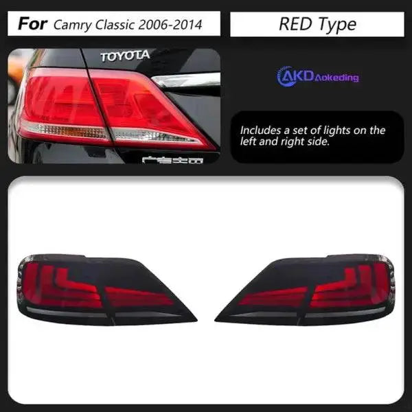 Toyota Camry Classic Tail Lights 2006-2014 LED Tail lamp