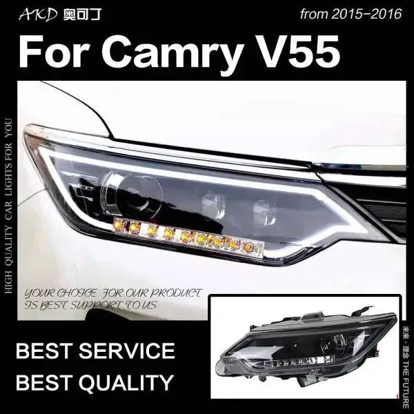 Toyota Camry Headlights 2015-2016 Camry V55 LED Headlight