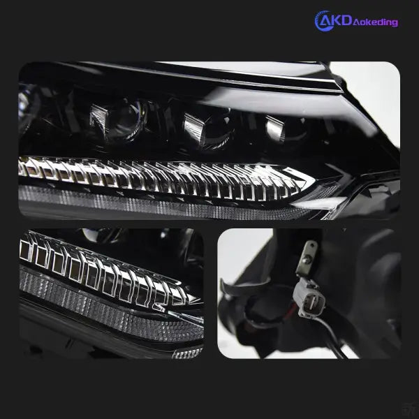 Toyota Camry Headlights 2015-2017 Camry V55 LED Headlight DRL LED Lens Head Lamp Automotive