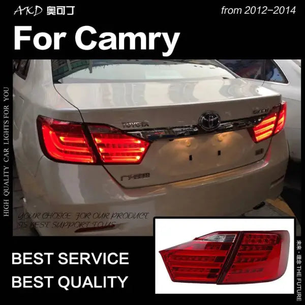 Toyota Camry Tail Lights 2012-2014 Camry V50 LED Tail lamp