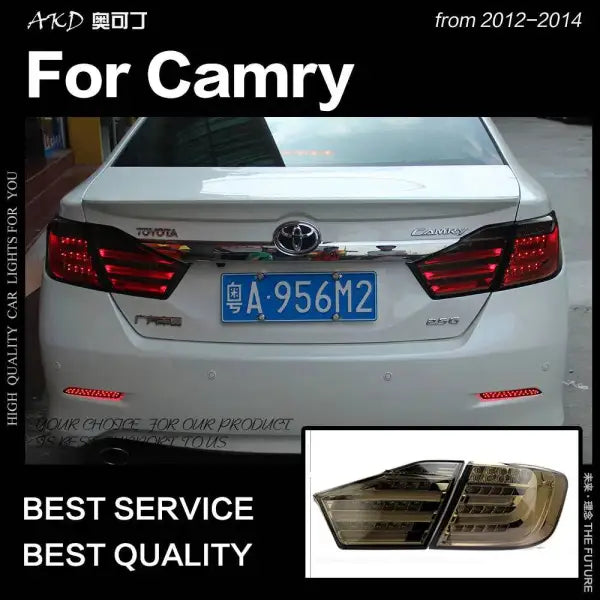 Toyota Camry Tail Lights 2012-2014 Camry V50 LED Tail lamp