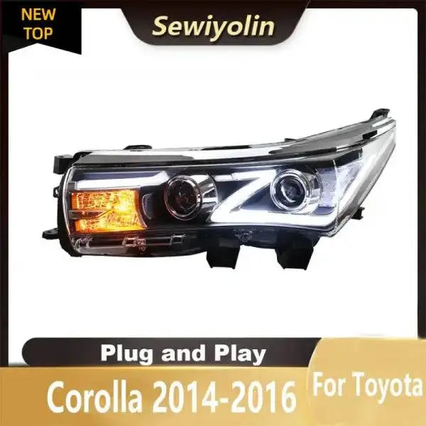 For Toyota Corolla 2014-2016 Car LED Headlight Auto Head