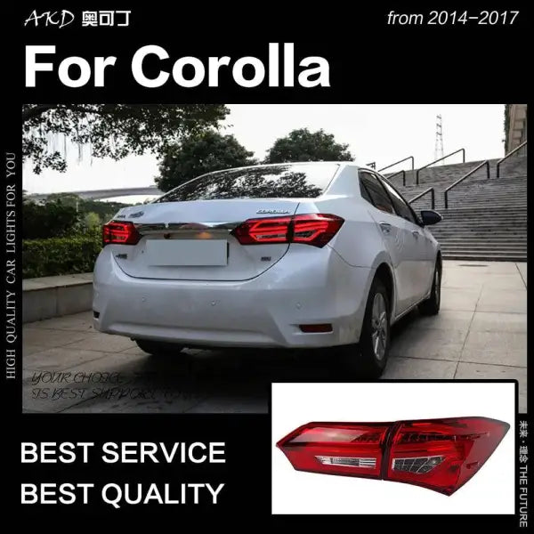 Toyota Corolla Altis Tail Light 2014-2017 Corolla Tail lamp