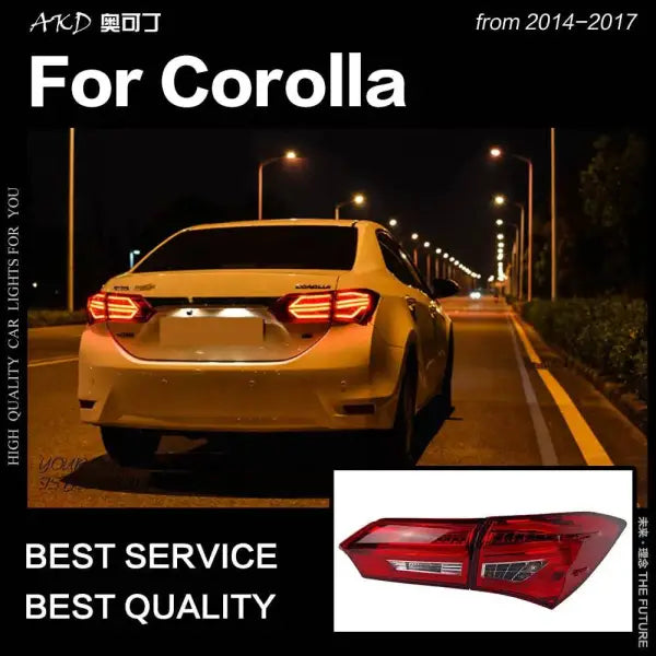 Toyota Corolla Altis Tail Light 2014-2017 Corolla Tail lamp