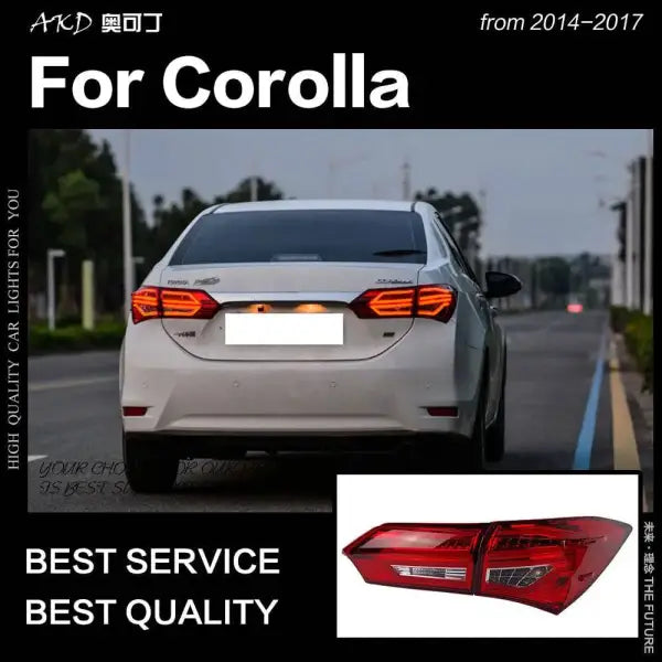 Toyota Corolla Altis Tail Light 2014-2017 Corolla Tail lamp