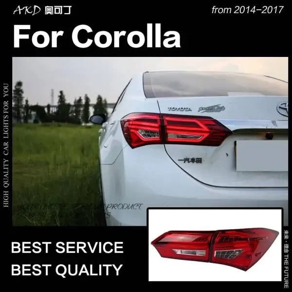 Toyota Corolla Altis Tail Light 2014-2017 Corolla Tail lamp