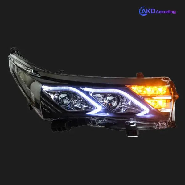 Toyota Corolla LED Headlight 2014-2016 Headlights Corolla DRL Turn Signal High Beam Angel