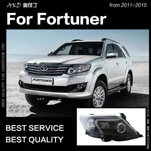 Toyota Fortuner Headlights 2011-2015 Fortuner LED Headlight